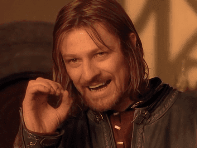 Lord of The Rings - One Does Not Simply
