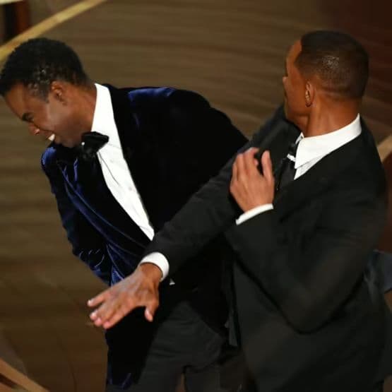 Will smith Chris Rock face clap